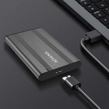 Aisens Caja Externa 2.5 pulg SATA a USB 3.0/3.1 Gen1 Gris ASE-2526GR